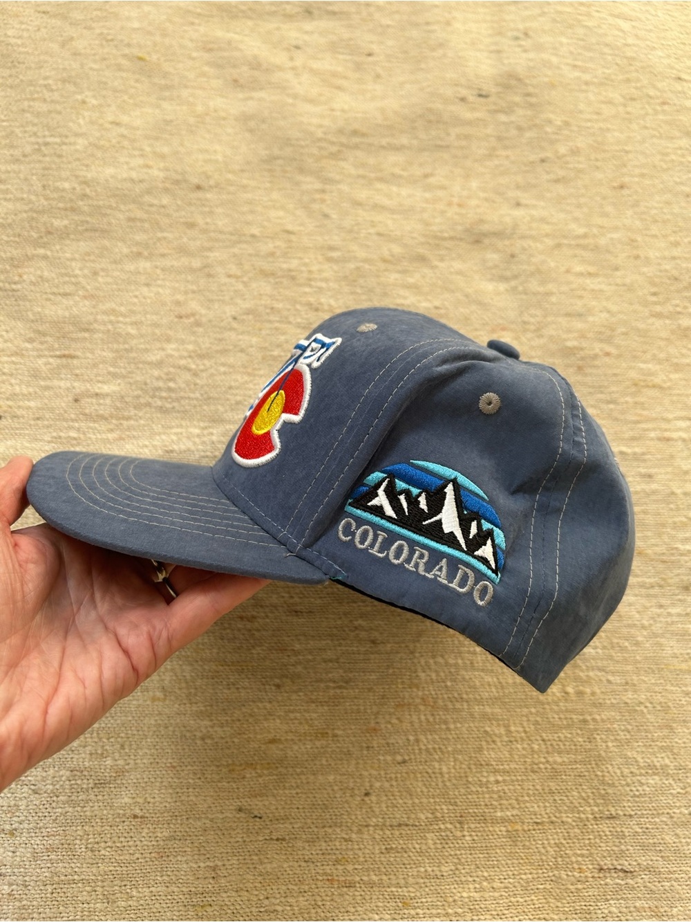 Colorado Bike baseball hat 🚲 - great gift for CO and bike lovers! Like new - Picture 10 of 11